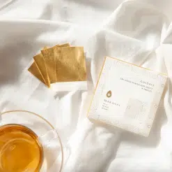 MAKANAI 24K Gold Perfector Sheet листы из золота 24 карата косметические для кожи (4 шт)