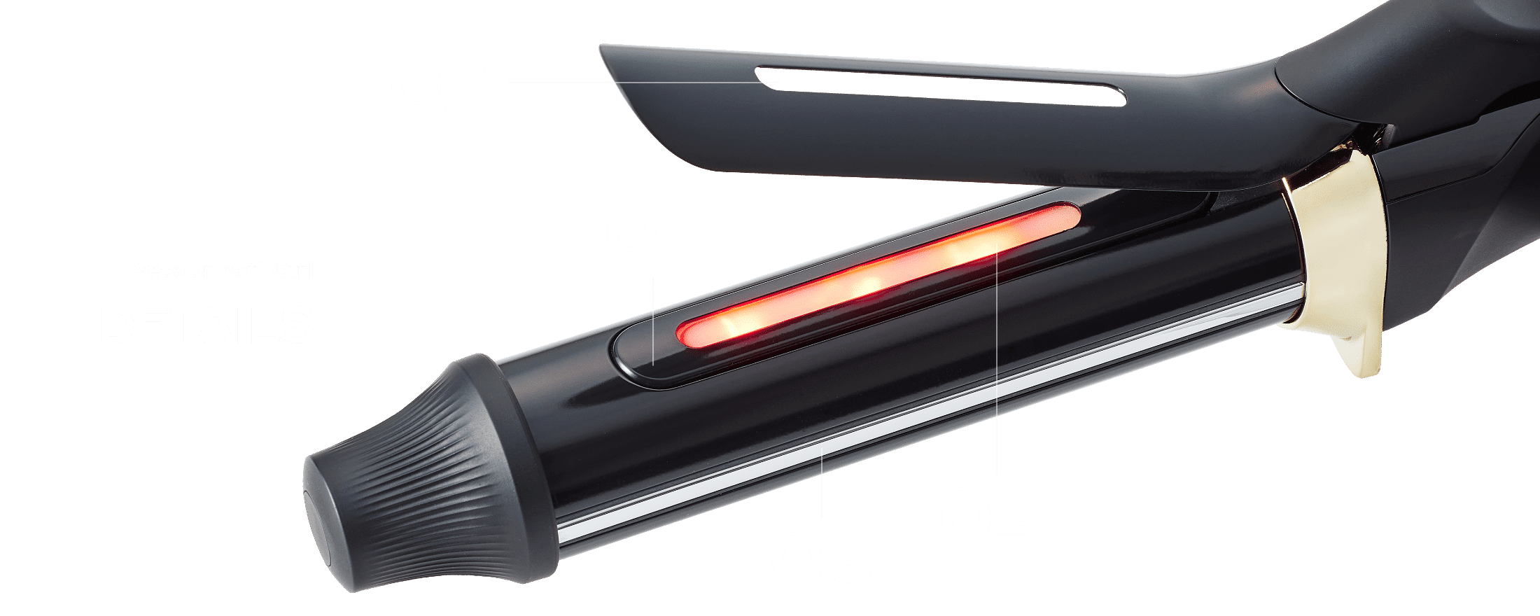 VEDA Smooth Curl 32mm - плойка для завивки с технологией Veil Hair — изображение 16